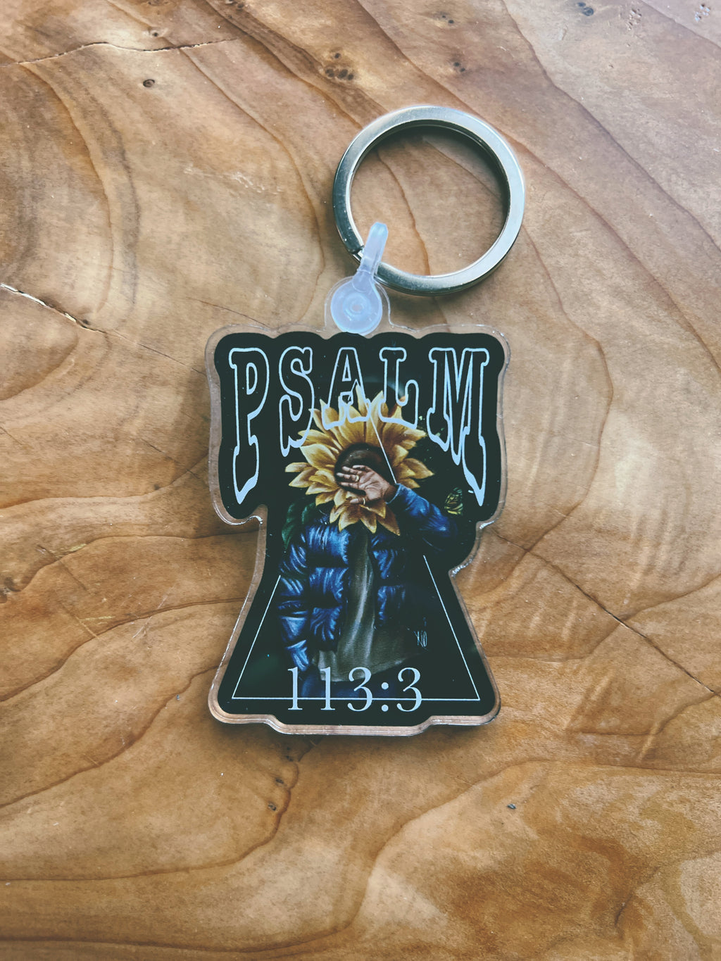Psalm 113:3 Keychain