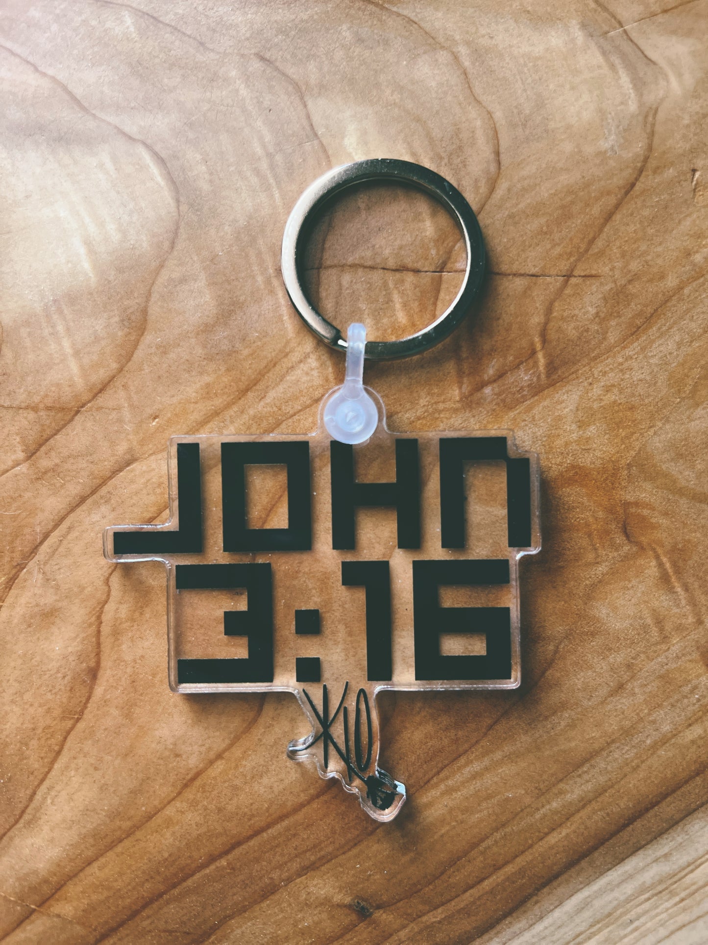 John 3:16 Keychain