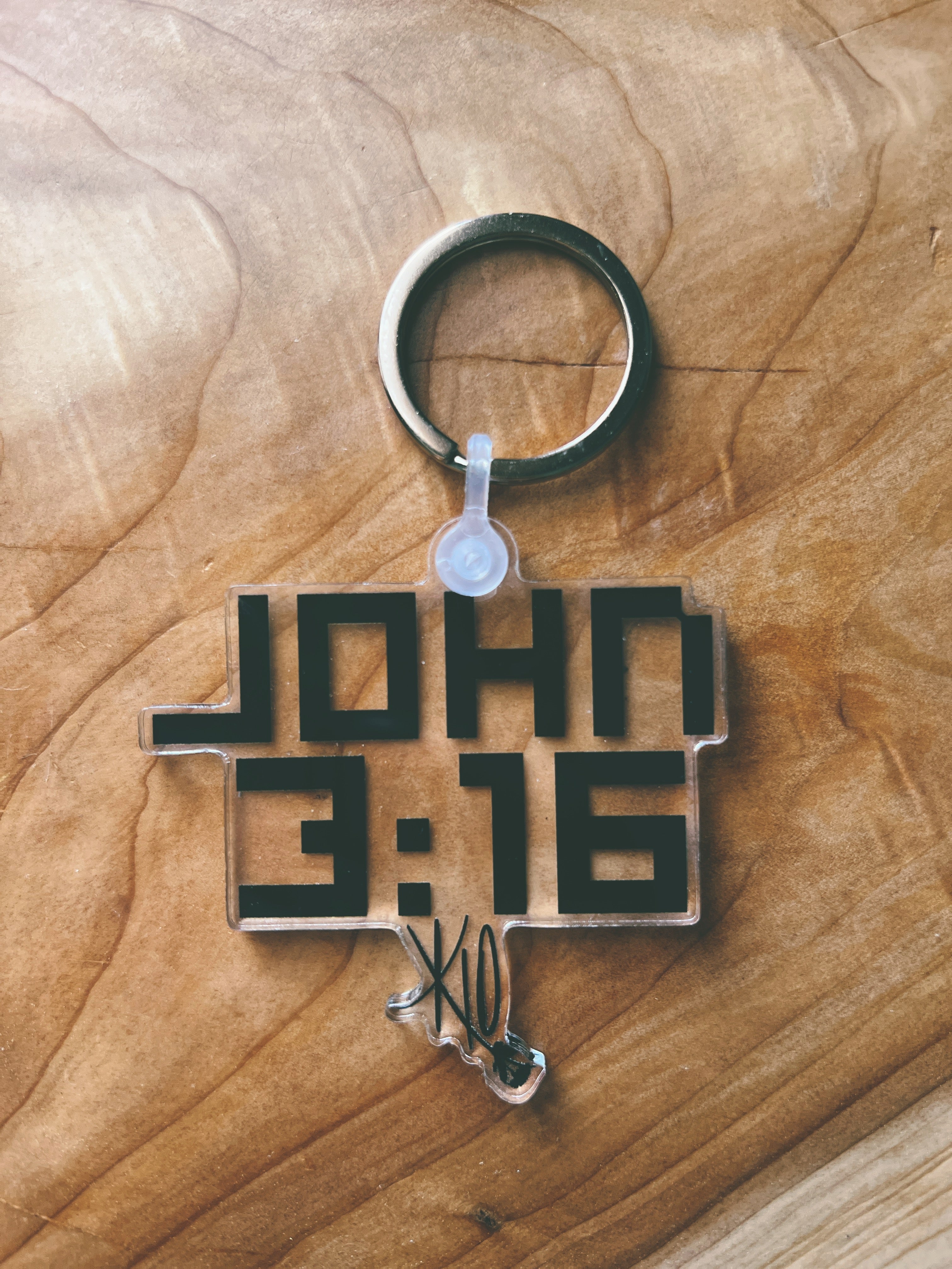 John 3:16 Keychain