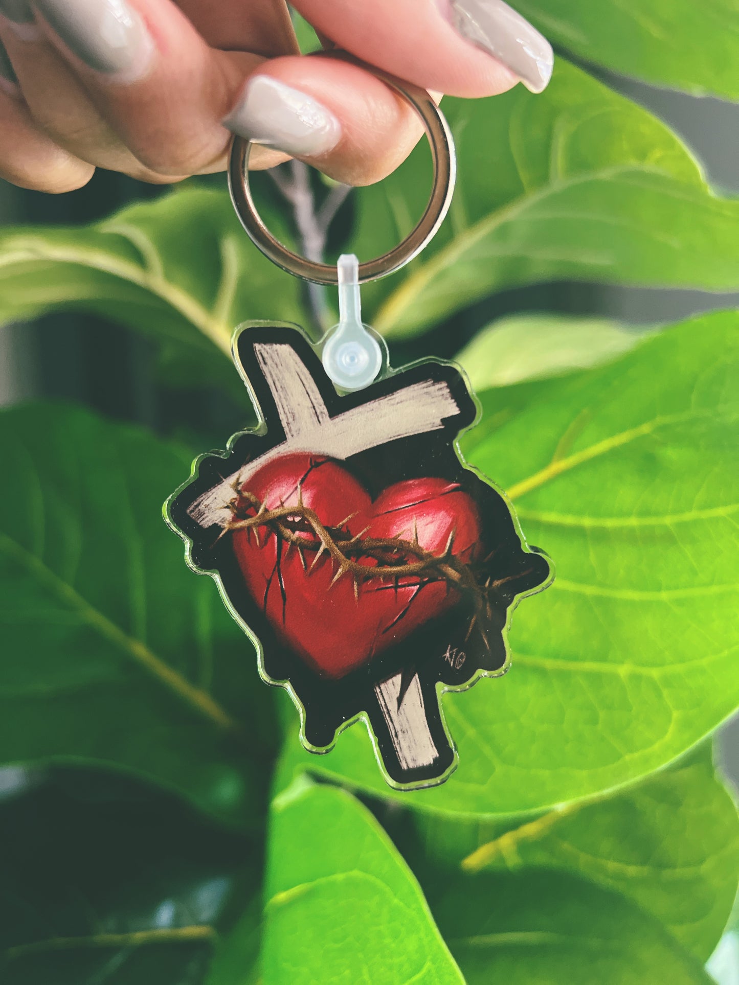 Proverbs 4:23 Keychain