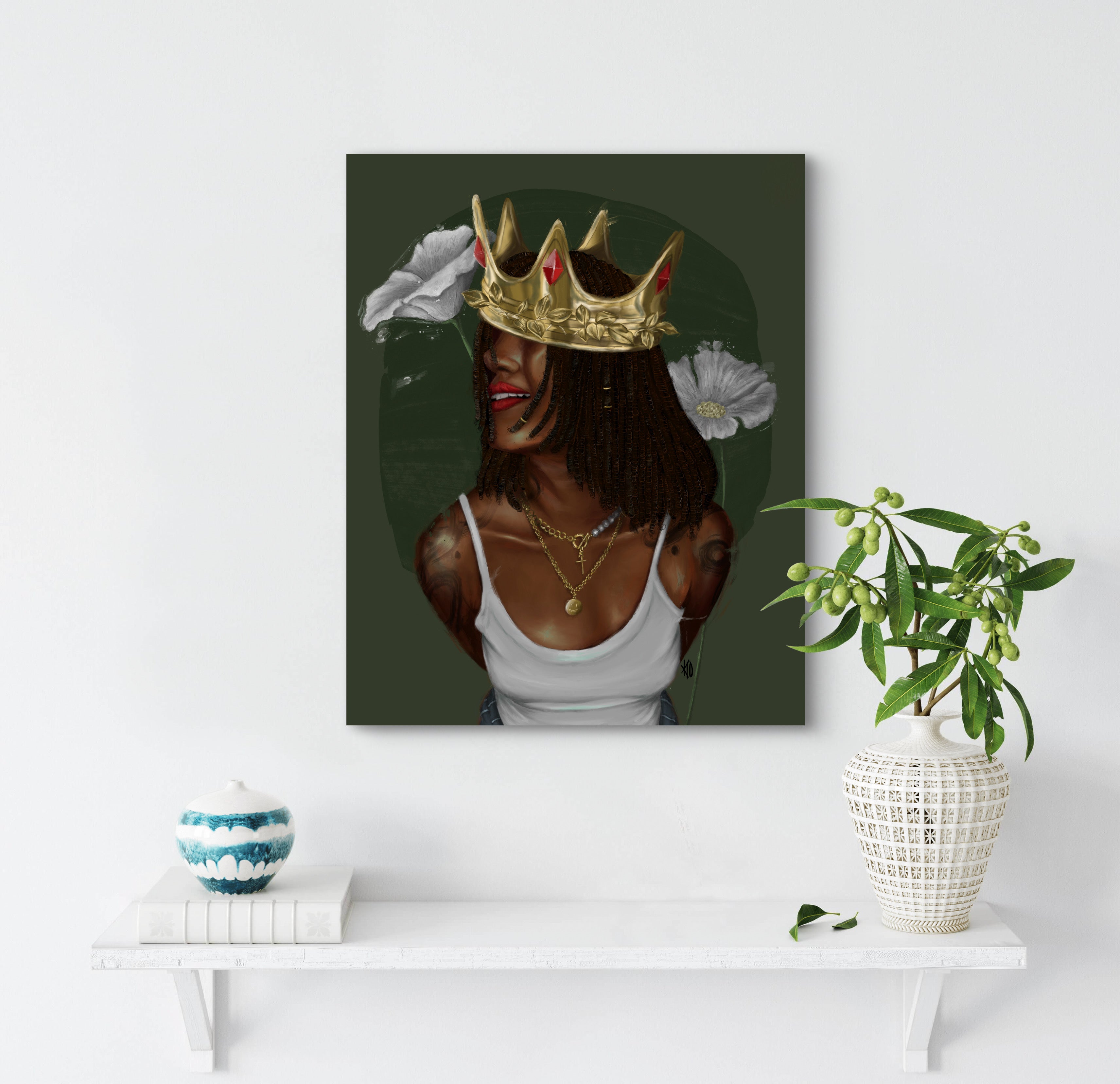 Kingdom Citizen Series 1 (Her) Canvas Print