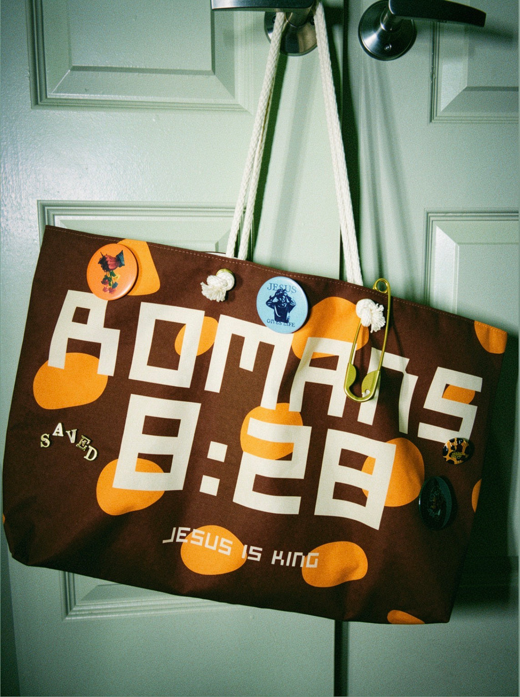 Romans 8:28 Oversized Weekend Bag