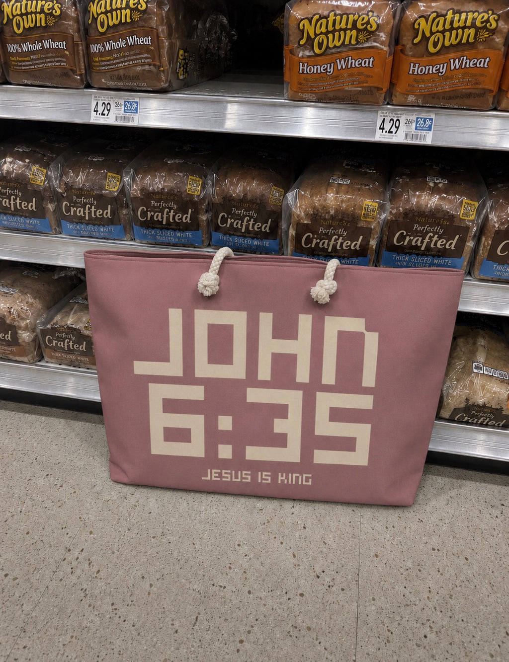 John 6:35 Weekend Bag