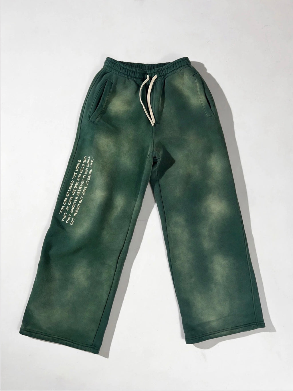 John 3:16 Unisex Wide Leg Fleece Sweatpants