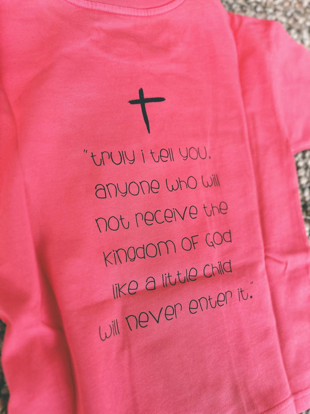 Child like Faith Kids Tee