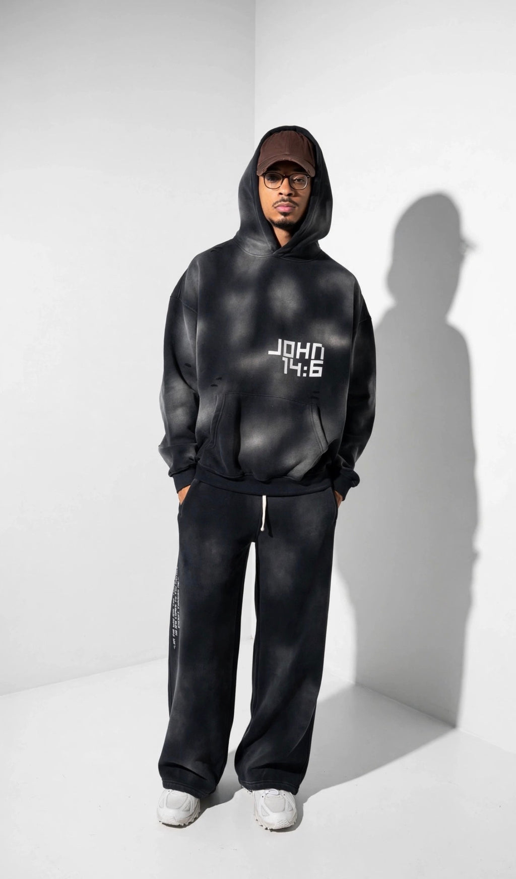 John 14:6 Unisex Wide Leg Fleece Sweatpants
