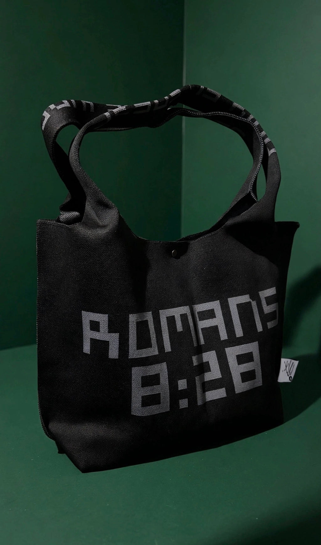 Romans 8:28 Knit Tote *PRE ORDER*
