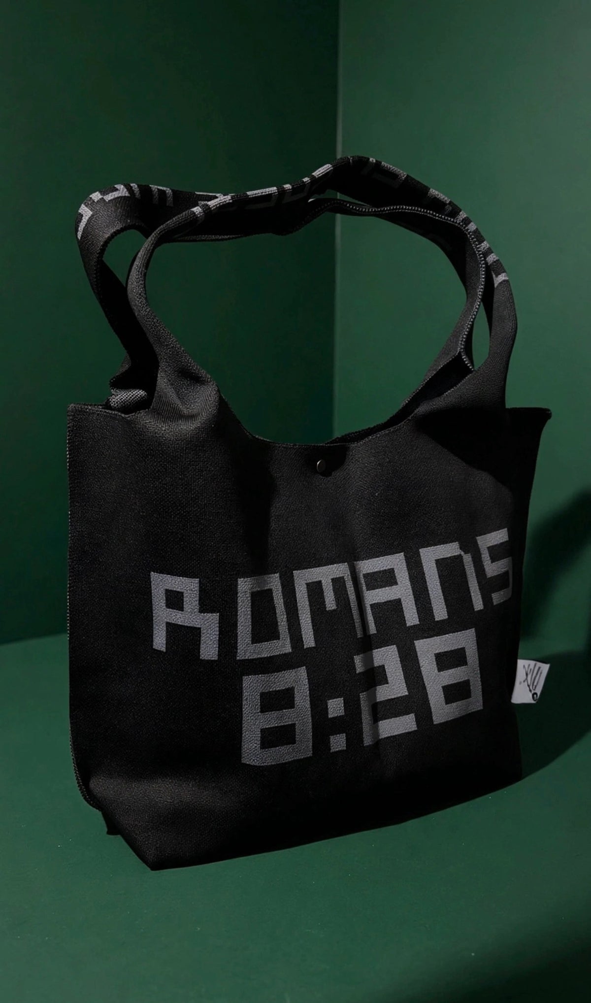 Romans 8:28 Knit Tote *PRE ORDER*