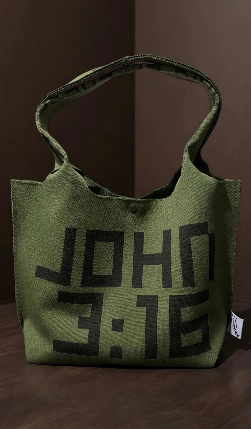 John 3:16 Knit Tote *PRE ORDER*