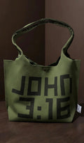 John 3:16 Knit Tote *PRE ORDER*