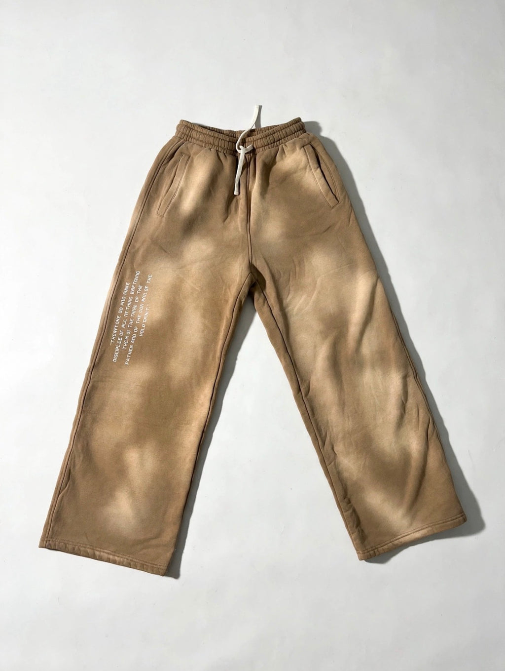 Matthew 28:19 Unisex Wide Leg Fleece Sweatpants