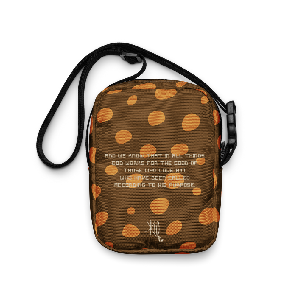 Romans 8:28 Crossbody bag