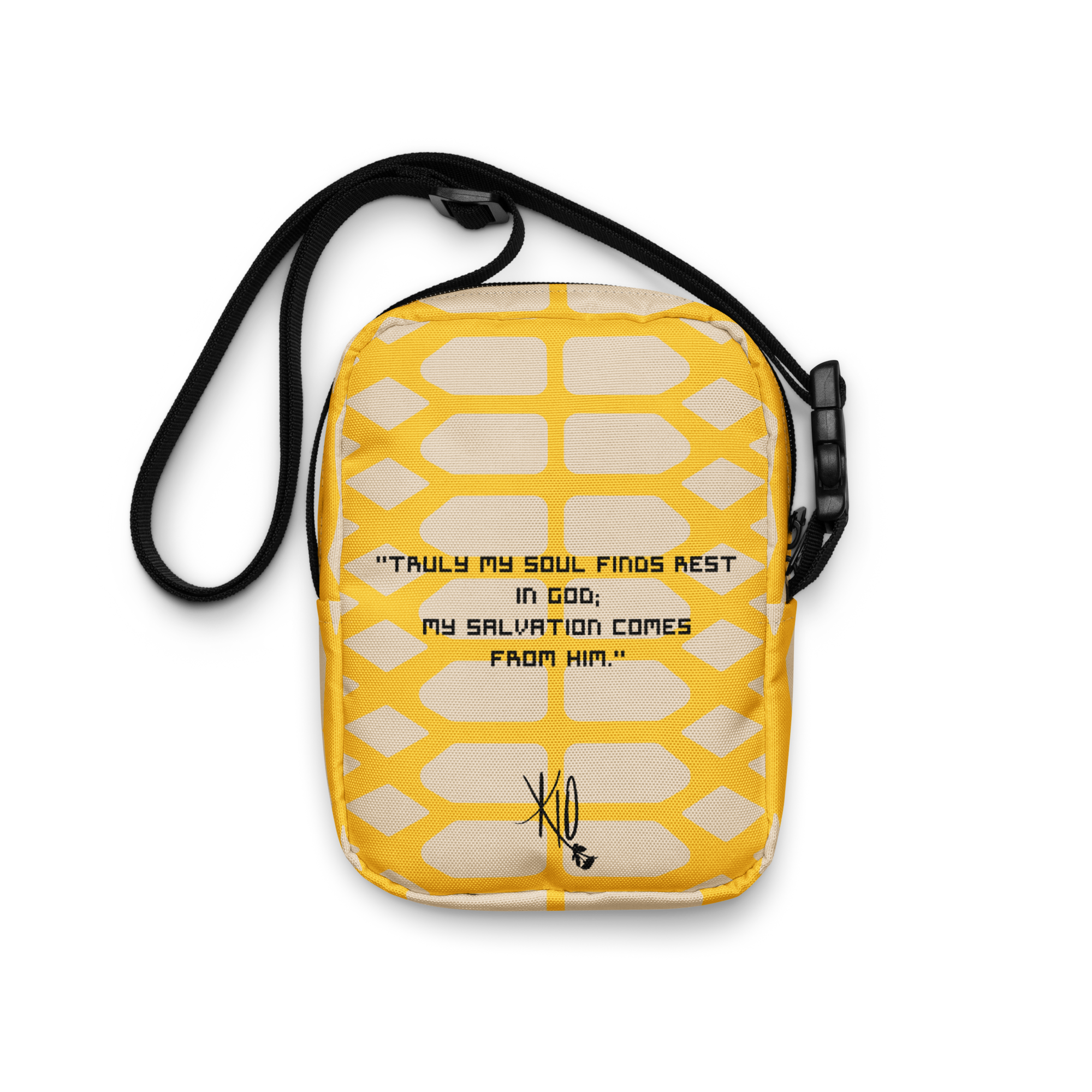 Psalm 62:1 Crossbody bag