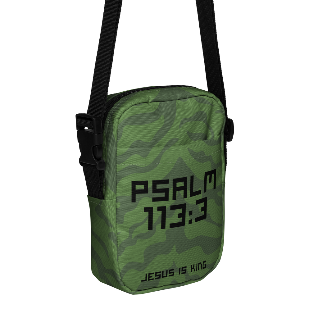 Psalm 113:3 Crossbody bag