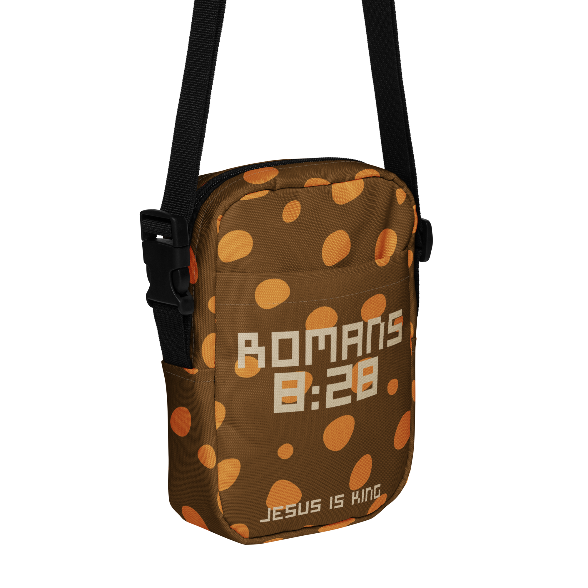 Romans 8:28 Crossbody bag