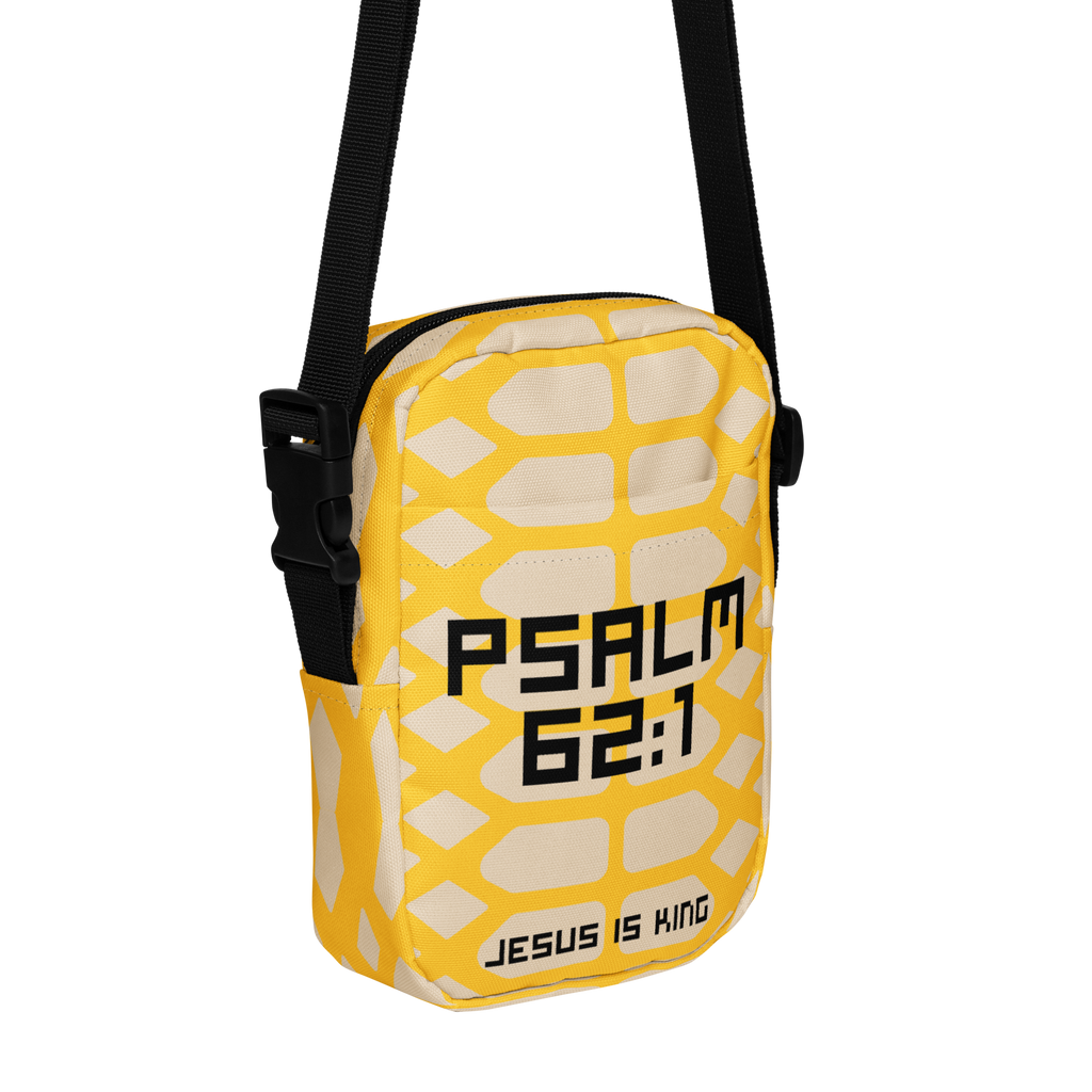 Psalm 62:1 Crossbody bag