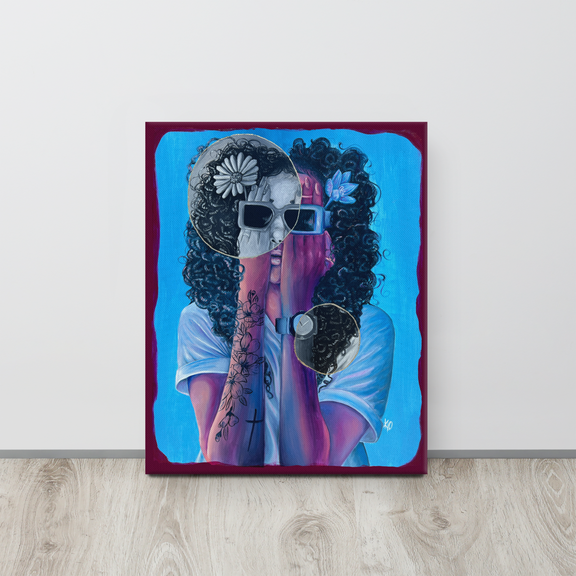 Kiki, Do you love me? Canvas Print