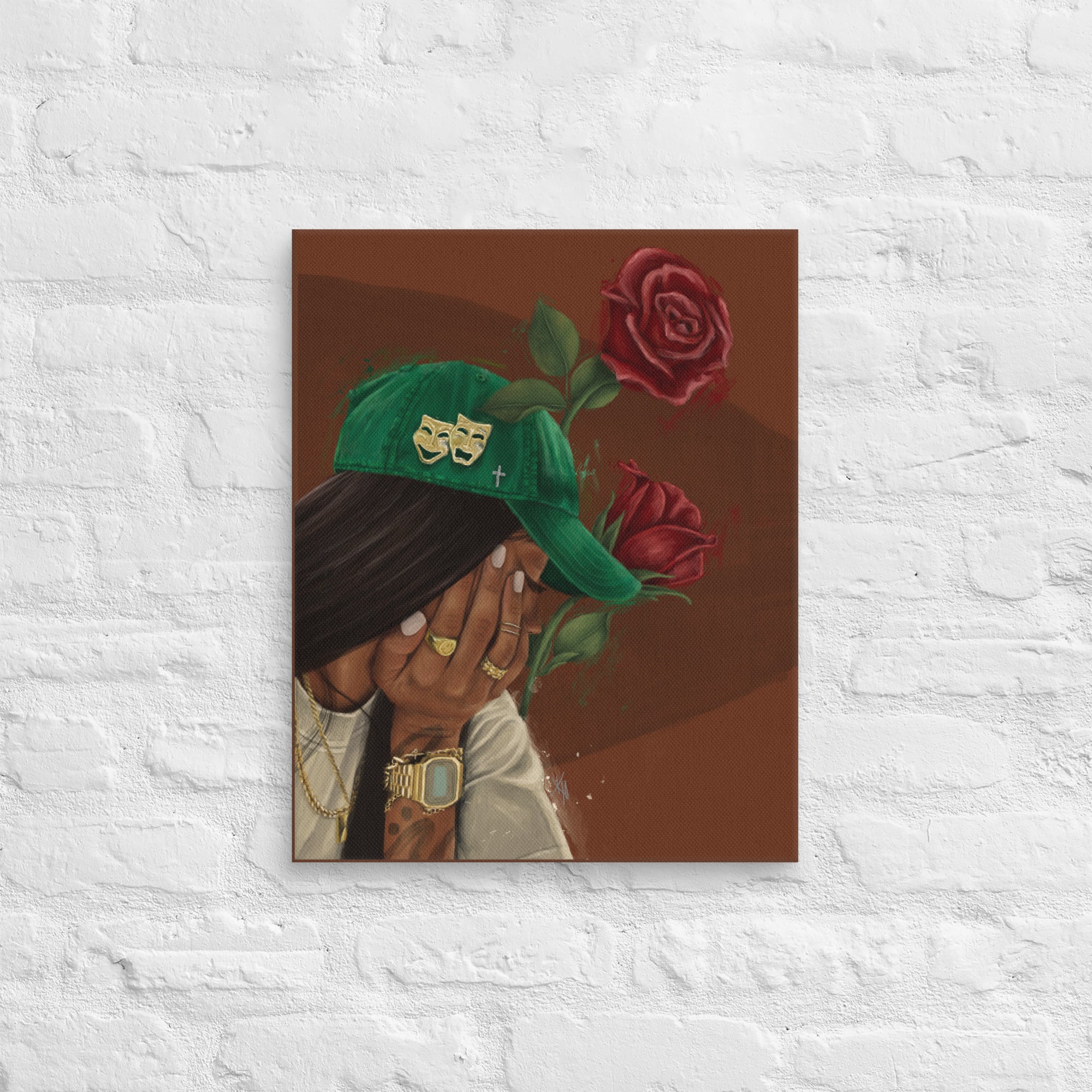 Psalm 27:14 Canvas Print