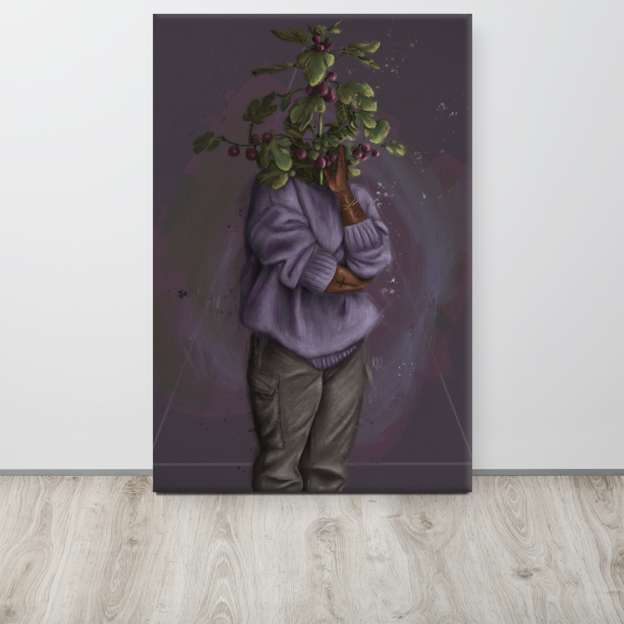 John 1:48-50 Canvas Print