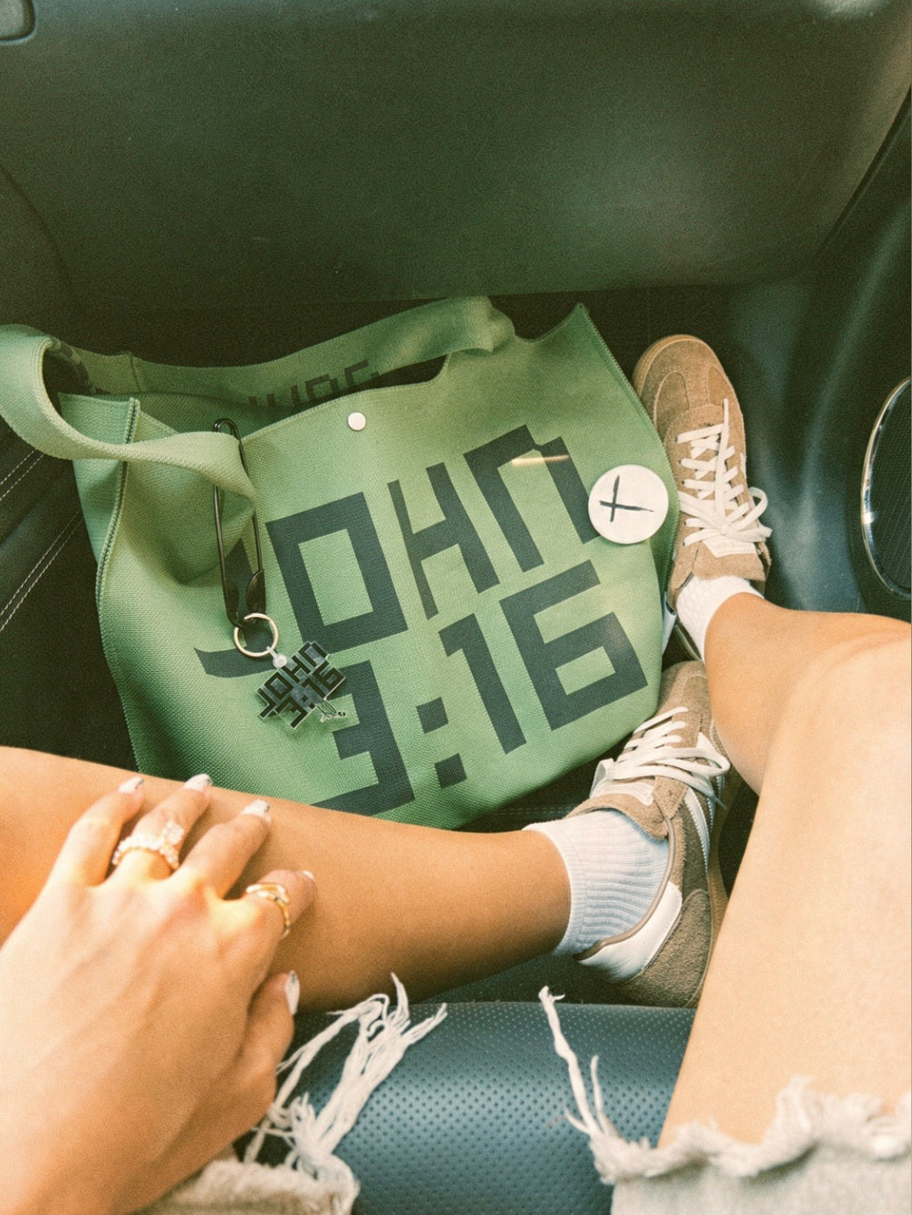 John 3:16 Knit Tote