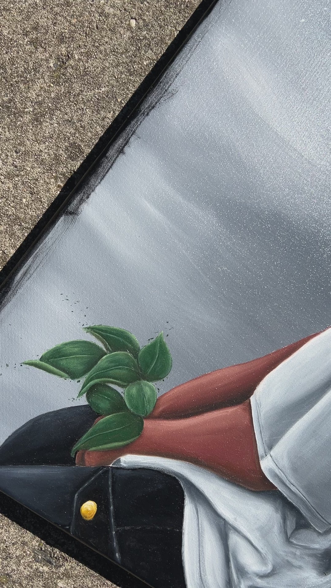 Palm Sunday Oil on Canvas