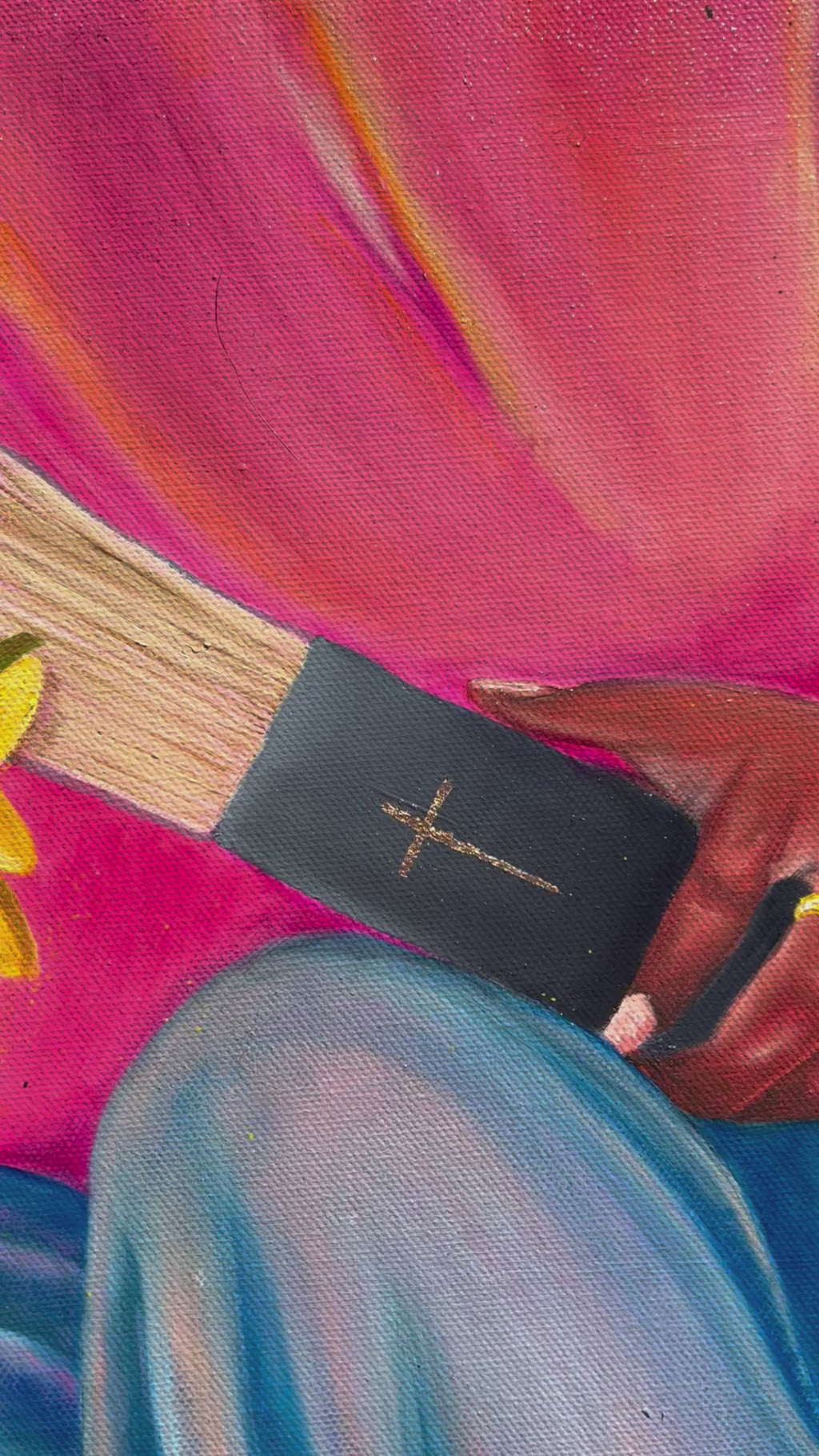 John 15:5 Oil & Acrylic on Canvas