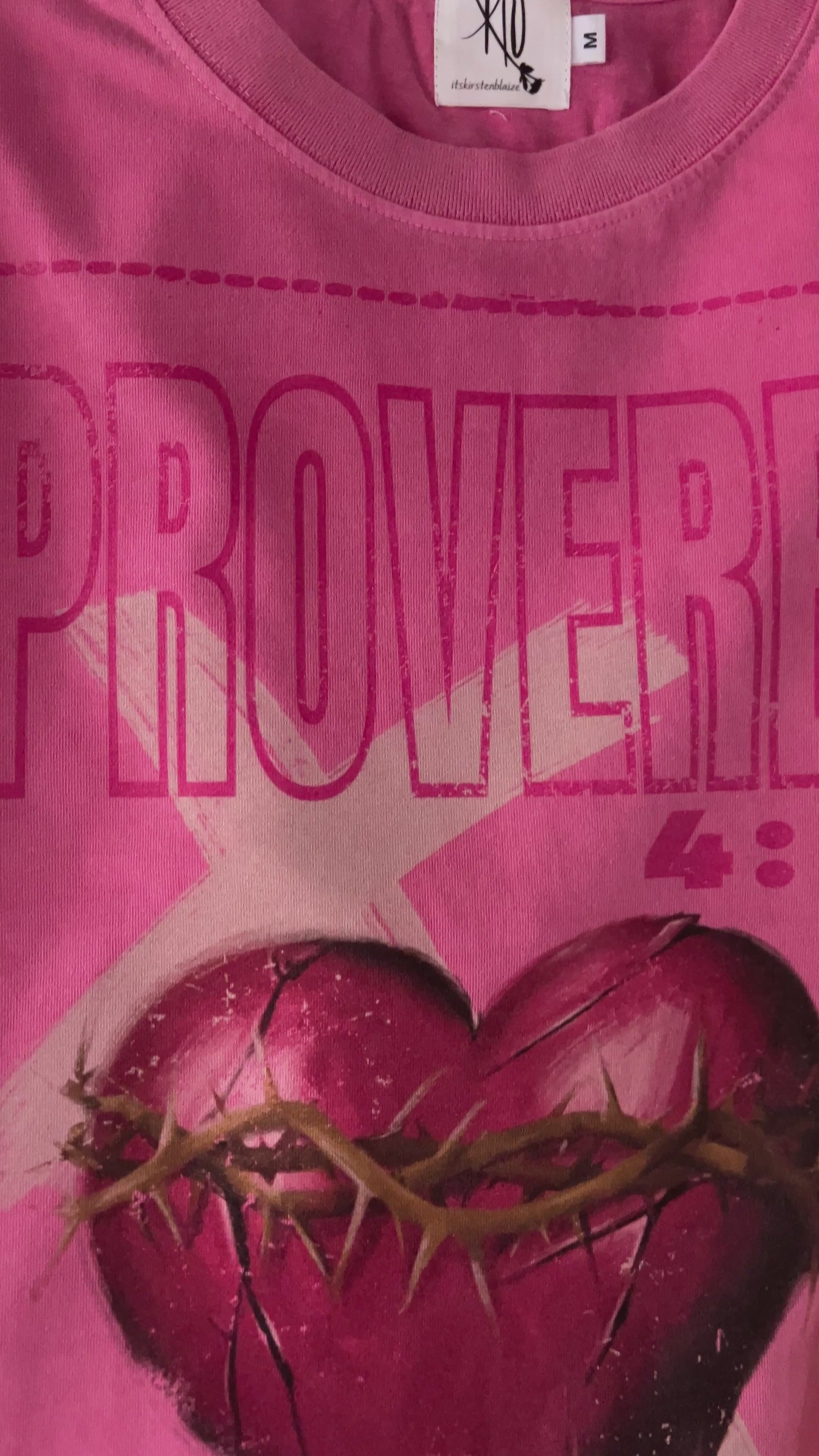 Proverbs 4:23 Tee