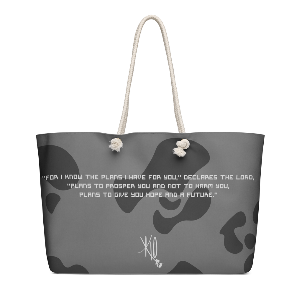 Jeremiah 29:11 Oversized Weekend Bag