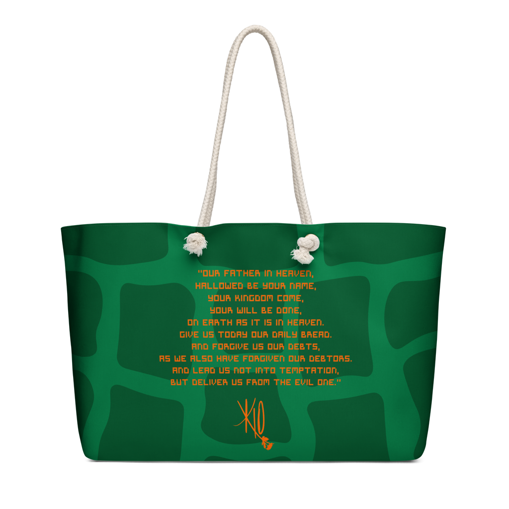 Matthew 6:9-13 Oversized Weekend Bag