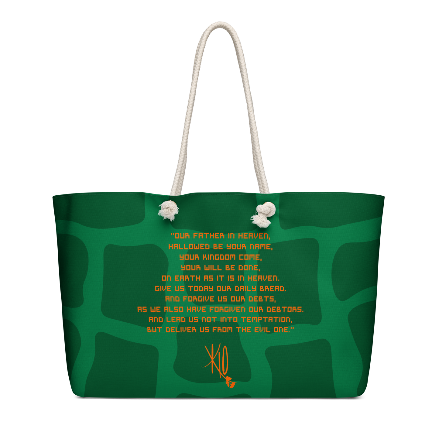 Matthew 6:9-13 Oversized Weekend Bag