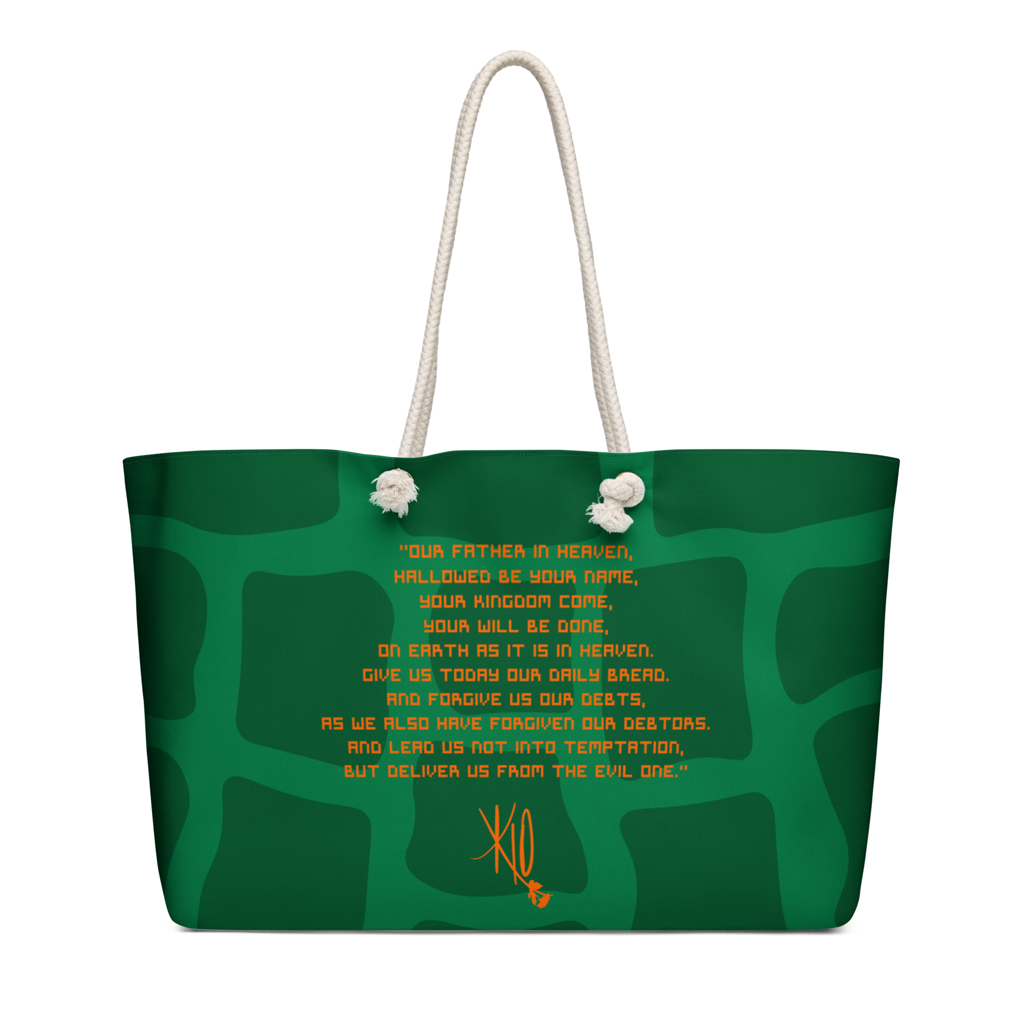 Matthew 6:9-13 Oversized Weekend Bag