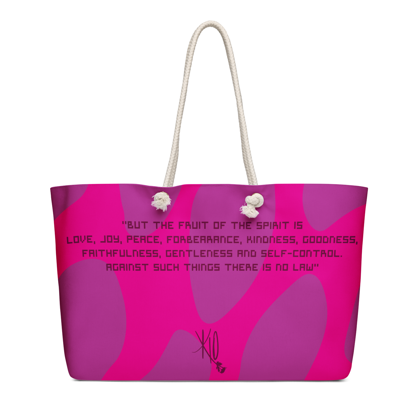 Galatians 5:22-23 Oversized Weekend Bag