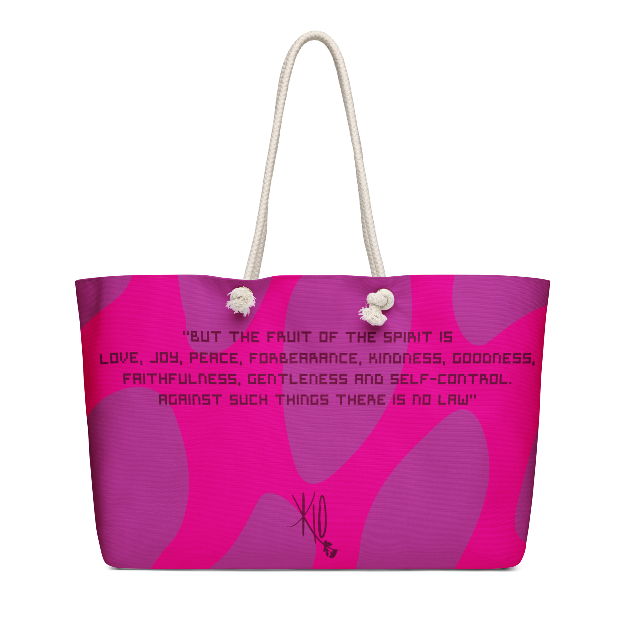 Galatians 5:22-23 Oversized Weekend Bag