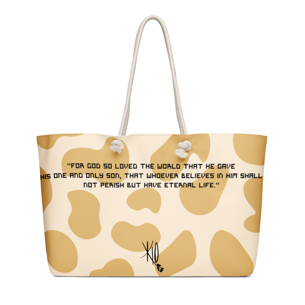 John 3:16 Oversized Weekend Bag