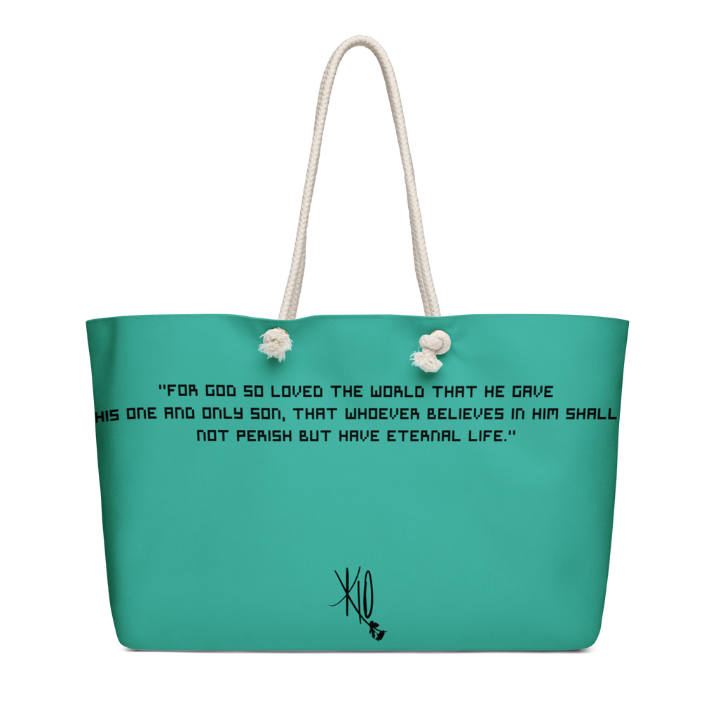 John 3:16 Oversized Weekend Bag