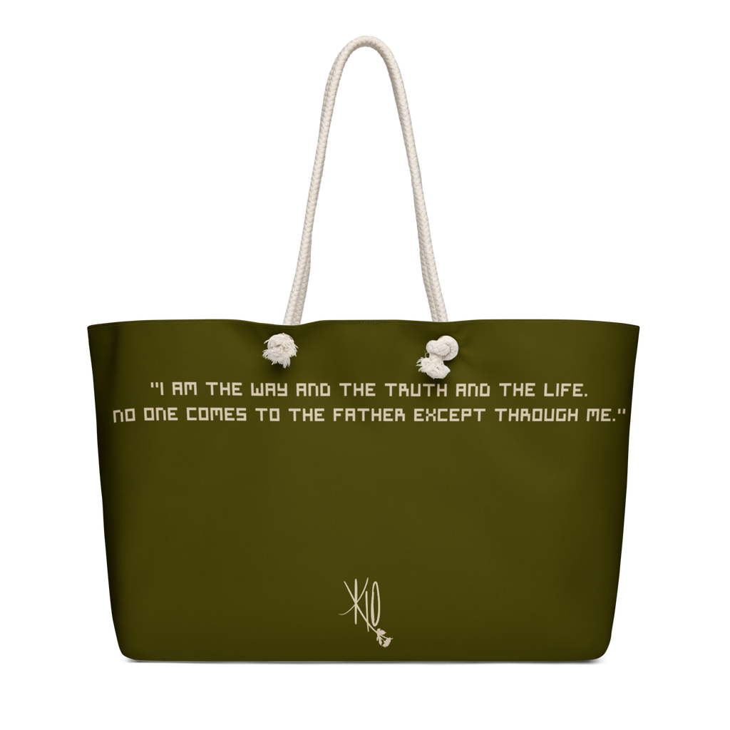 John 14:6 Oversized Weekend Bag