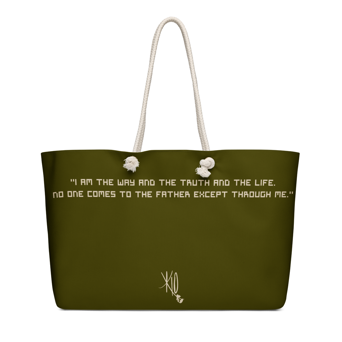 John 14:6 Oversized Weekend Bag