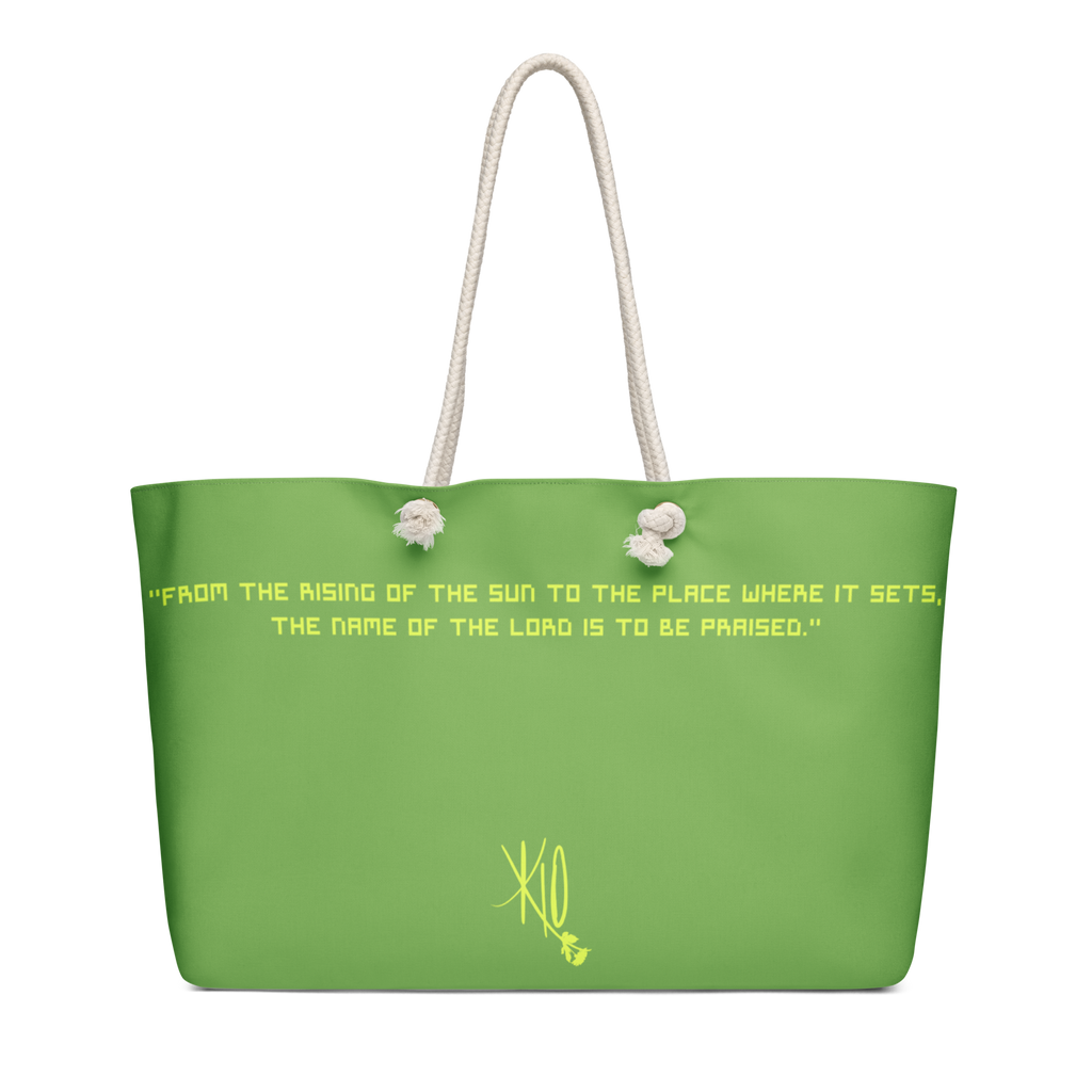 Psalm 113:3 Oversized Weekend Bag