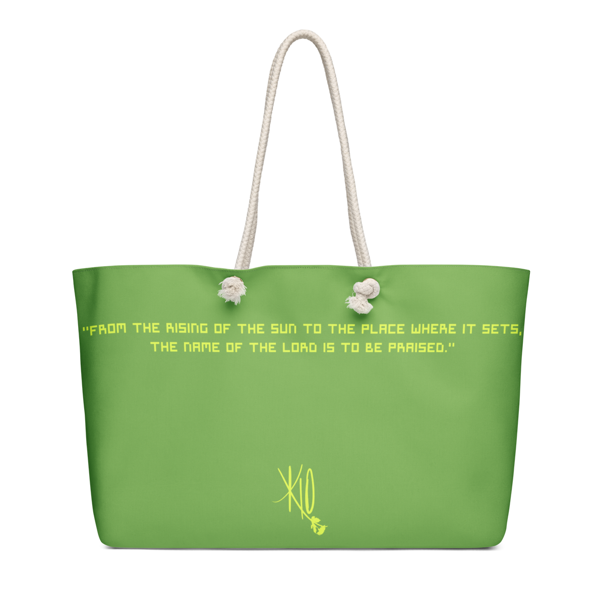 Psalm 113:3 Oversized Weekend Bag