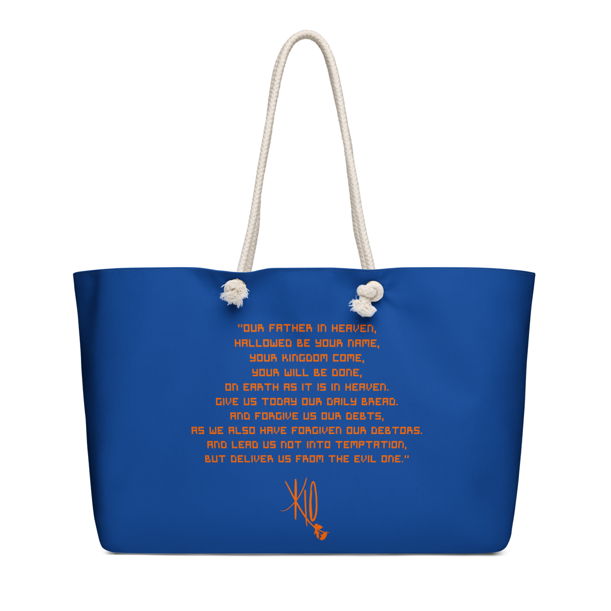 Matthew 6:9-13 Oversized Weekend Bag