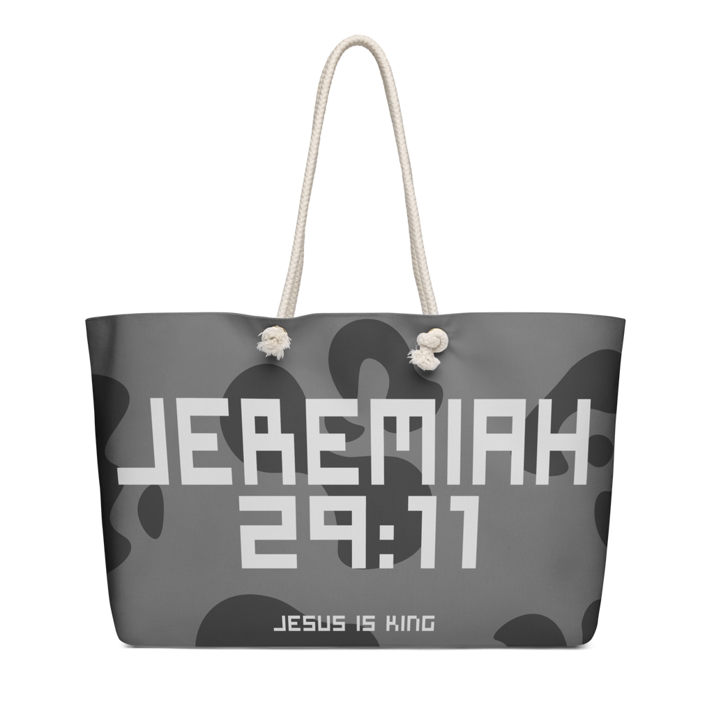 Jeremiah 29:11 Oversized Weekend Bag