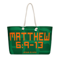 Matthew 6:9-13 Oversized Weekend Bag
