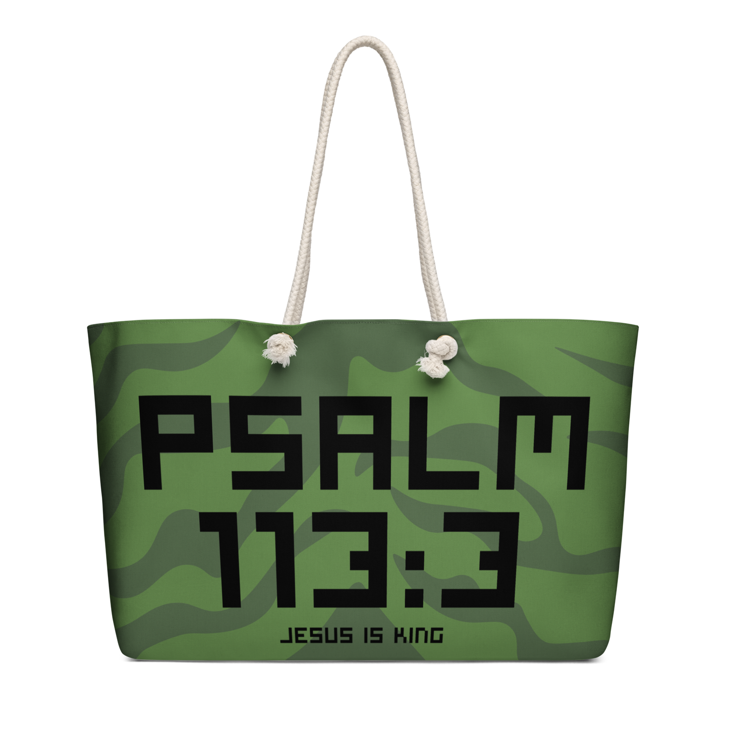 Psalm 113:3 Oversized Weekend Bag