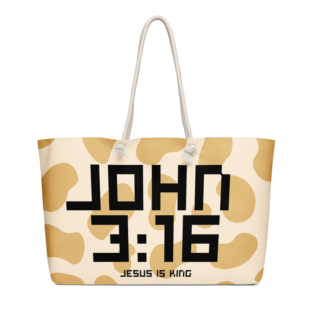 John 3:16 Oversized Weekend Bag