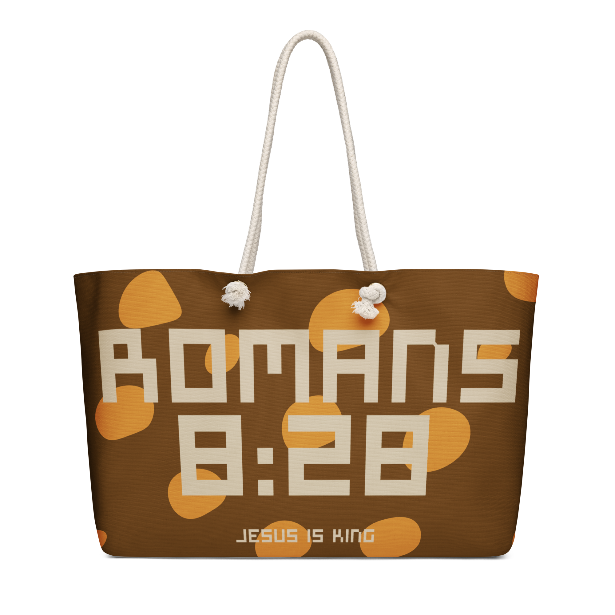 Romans 8:28 Oversized Weekend Bag