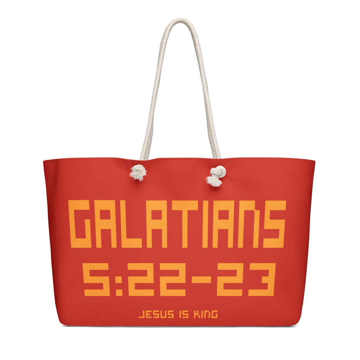 Galatians 5:22-23 Oversized Weekend Bag