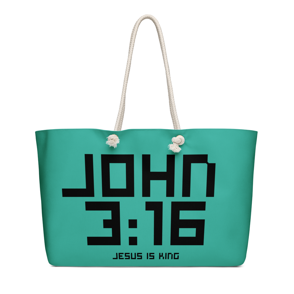 John 3:16 Oversized Weekend Bag