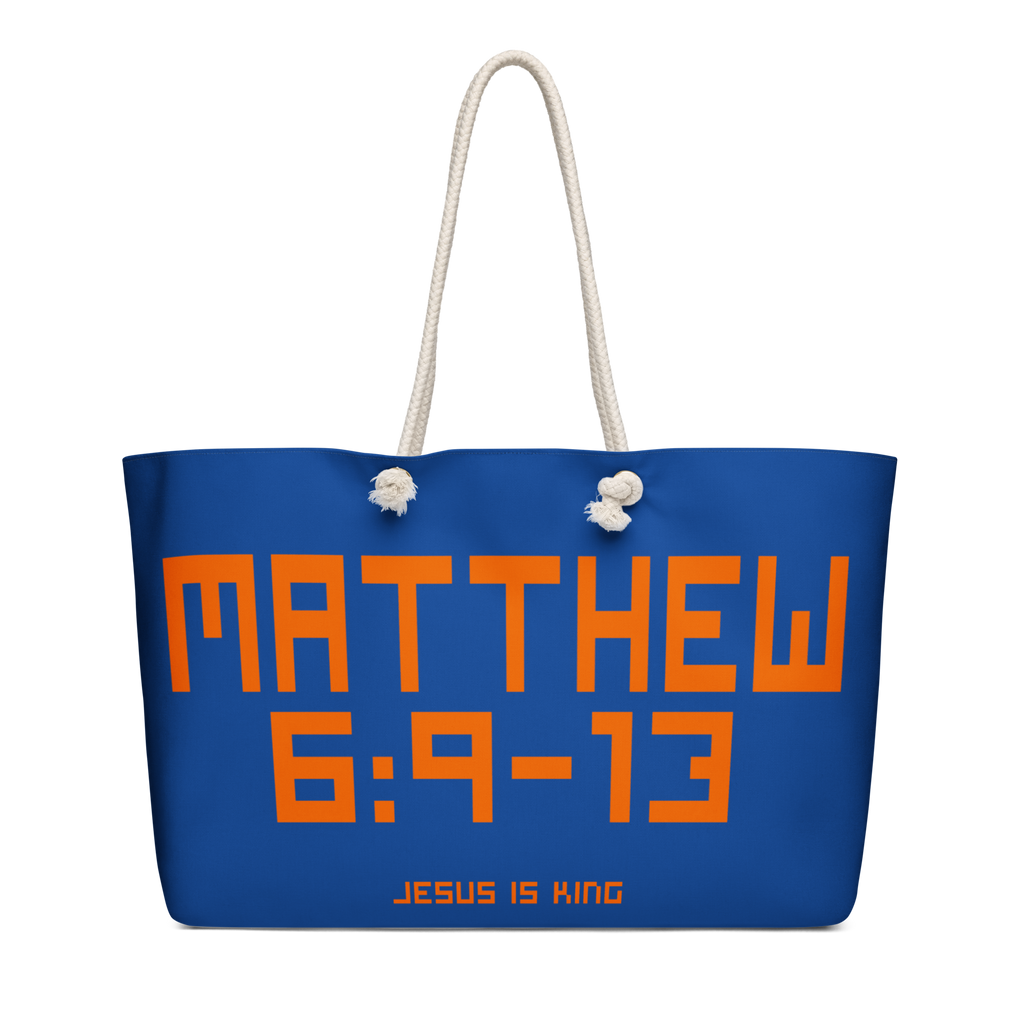 Matthew 6:9-13 Oversized Weekend Bag