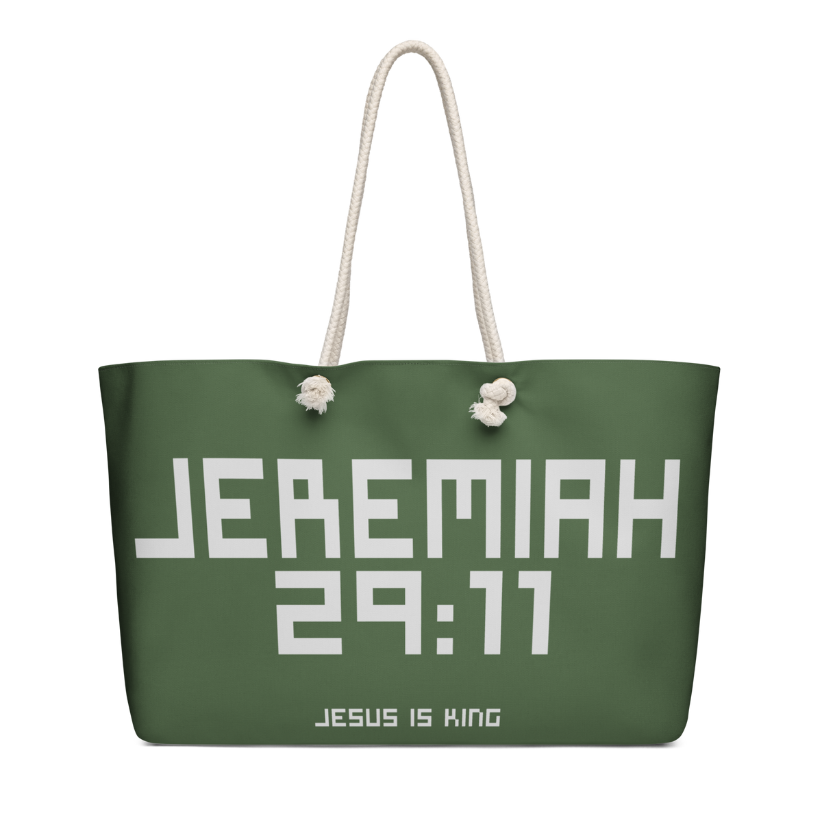Jeremiah 29:11 Oversized Weekend Bag