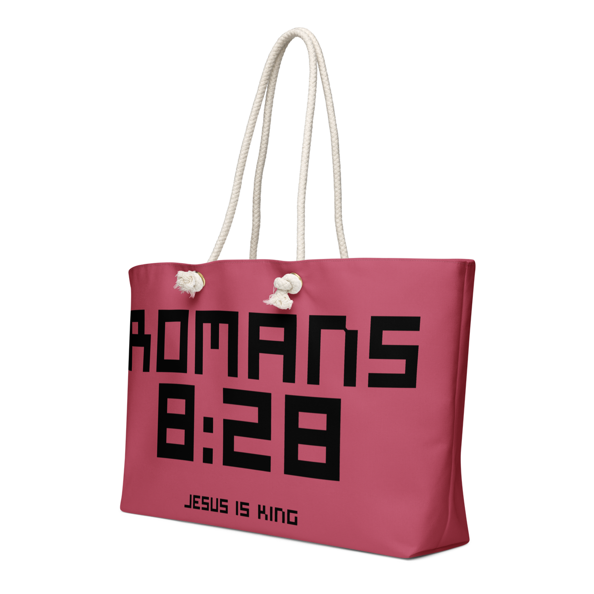 Romans 8:28 Oversized Weekend Bag